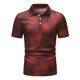 thumbnail image 1 of Camisas de Verano para Hombre Sueltas Delgadas de Manga Corta, 95% Poliéster 5% Spandex Botón Casual para Correr Y el Uso Diario, 1 of 5