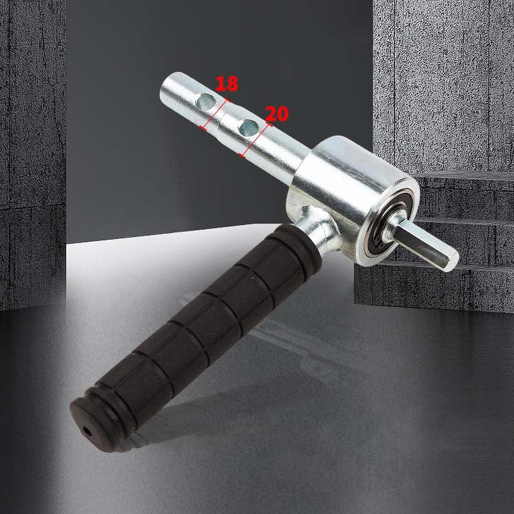MOMOJIA Ice Fishing Drill Bit Adapter Handle Converters for 18mm 20mm Ice Auger Camping