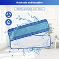 thumbnail image 4 of 30 Pack Microfiber Cleaning Pads For Bona Family Of Mops, Washable & Reusable Mop Pads Refill Replacement Safe For Hardwood And Multi-Surfac Floors Have Super-Absorbent, 4 of 7