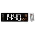 thumbnail image 1 of Control remoto Reloj de pared electrónico Alarma de pared dual Naranja TUNC Sencillez, 1 of 5