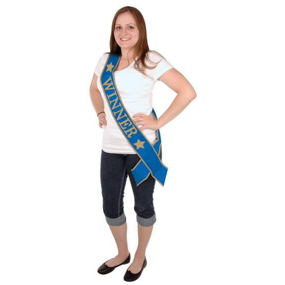 Winner Satin Sash (Pack of 6)