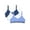 Navy, variant on Sweet Nothings Girls Pull-Over V-Neck Bra, 3-Pack, Sizes (S-XXL)