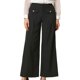 thumbnail image 1 of Pantalones de pierna ancha Allegra K para mujer Palazzo largos con bolsillos Negro M, 1 of 5