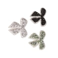 thumbnail image 3 of Iron On Patches, 18pcs Bow Knot Rhinestones Patches  For Girls For Pants, 3 of 8