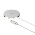 thumbnail image 1 of Scosche MSQPWT-SP BASE3 MS Magnetic Wireless Phone Charger White, 1 of 8