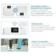 thumbnail image 3 of Báscula de baño Conair para medir el peso corporal, apta para FSA/HSA, de alta capacidad y con parlantes, disponible en inglés y español, con límite de peso mejorado de 300 kg, pantalla LCD retroilumi, 3 of 5