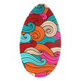 thumbnail image 4 of S SERENABLE Skimboard 37 Inches Shallow Water Surf Board for Men Women Teens Kids Adults Colorful waves, 4 of 9