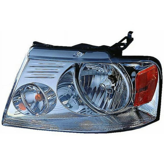Left Headlight Assembly - Compatible with 2004 - 2008 Ford F-150 2005 2006 2007