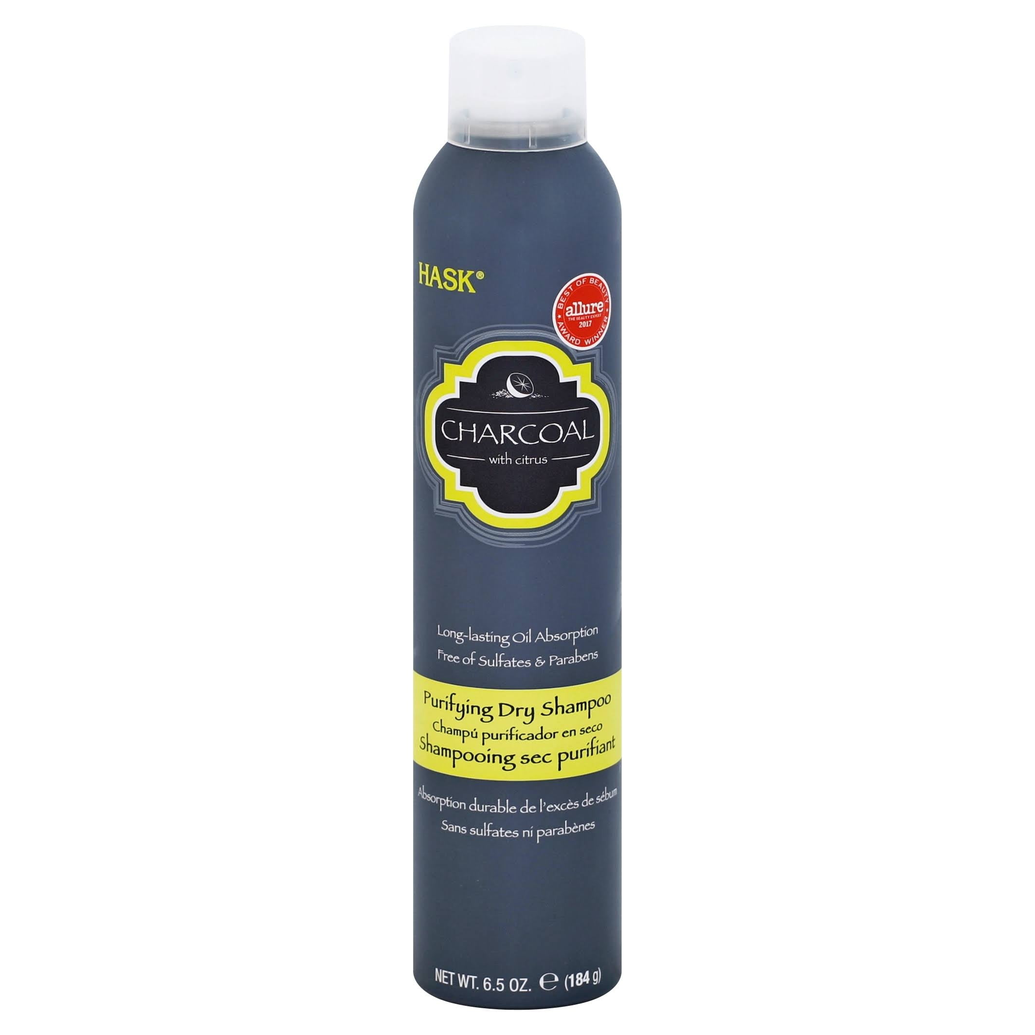Hask Shampoo Dry Charcoal With Citrus 6.5 Oz.