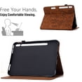 thumbnail image 3 of FOXDOCK Tablet Case for Samsung Galaxy Tab S9 FE with Card Slots, Auto Sleep/Wake, Stand Function, Full Protection Floral Folio Cover, 3 of 6