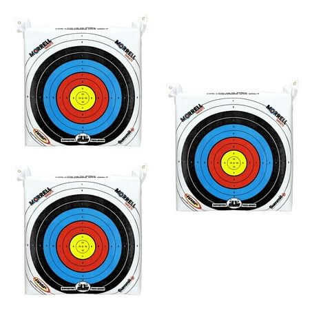 Morrell Lightweight Portable Youth Range Field Point Archery Bag Target (3 Pack)