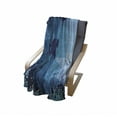 thumbnail image 4 of Diver Soft Flannel Fleece Throw Blanket, Shadowy Underwater Cave with Coral Reef Fish Types, Cozy Plush for Indoor and Outdoor Use, 60" x 80", Night Blue Sea Blue, by Ambesonne, 4 of 6