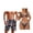 250th Birthday American, variant on Couple Swimsuits Matching Set 250th Anniversary Flag Women Sexy Bikini Set Brazilian Cheeky Bathing Suit and Men's Swim Trunks Quick Dry Board Shorts Swimsuit Swimwear Bathing Suit