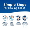 thumbnail image 5 of Migraine Soft Cooling Relief Gel Sheets, 6 Count, 5 of 8
