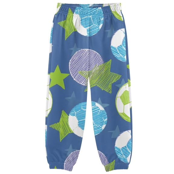joogoo Cartoon Football Stars Boys' Sweatpants Jogger Pants 5-6Y