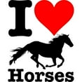 thumbnail image 2 of CafePress - I Heart Horses Mug - 11 oz Ceramic Mug - Novelty Coffee Tea Cup, 2 of 4