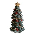 thumbnail image 4 of Adorno de de Navidad de Resina, Estatuilla de de Navidad, Decoración de Mesa, Decoraciones de de Navidad en Miniatura para Aniversar Medio, 4 of 8