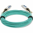 thumbnail image 4 of AddOn - 100GBase-AOC direct attach cable - TAA Compliant - QSFP28 to QSFP28 - 10 m - fiber optic - Active Optical Cable (AOC), 4 of 8