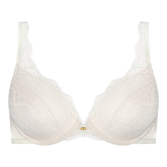 Brasier Vassarette Push Up Encaje Beige Talla 38B