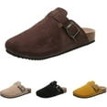 thumbnail image 1 of Womens Cork Slippers,soft Clogs For Women,womens Clogs-mules House Slipers With Arch Support And Adjustable Buckle Yj51-2, 1 of 5