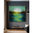 thumbnail image 6 of Handmade Abstract Painting Large Canvas Wall Art Modern Living Room Decor Colorful Landscape Artwork Unstretched (Rolled) 24x36 inches, 6 of 9