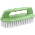 thumbnail image 1 of CHAO (Verde) Cepillo de plástico para fregar cama, cepillo de limpieza para lavandería, agarre, color vibrante, cómodo, 1 of 5