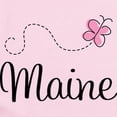 thumbnail image 2 of CafePress - Pretty Maine Infant Bodysuit - Baby Light Bodysuit, Size Newborn - 24 Months, 2 of 4