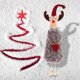 thumbnail image 5 of Colgante de alces de aire libre de tela, colgante de animales artesanales, figura de muñeca de adorno decoración colgante para el hogar, fi Gris Yotijar Colgante de alce, 5 of 7