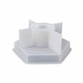 thumbnail image 1 of Transemion Bougeoir Réutilisable Chandelier Base Moule Accessoires Hexagone 1Set, 1 of 6