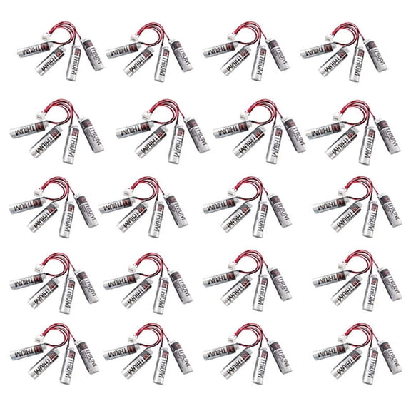 20 PCS ER6V/3.6V Battery Pack for Yaskawa HW0470360-A Motoman Robot  Plug