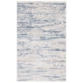 thumbnail image 3 of SAFAVIEH Amelia Lester Abstract Area Rug, Ivory/Blue, 2'2" x 4', 3 of 14