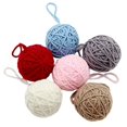 thumbnail image 4 of Seasonal Tree Embellishments, Safe Woolen Yarn Balls for DIY Crafting Ideas, 4 of 5