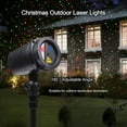 thumbnail image 6 of Christmas Laser Stars Projector Lights 3 modes Remote Control Waterproof Timer for Holiday Party Garden,Red & Blue, 6 of 6