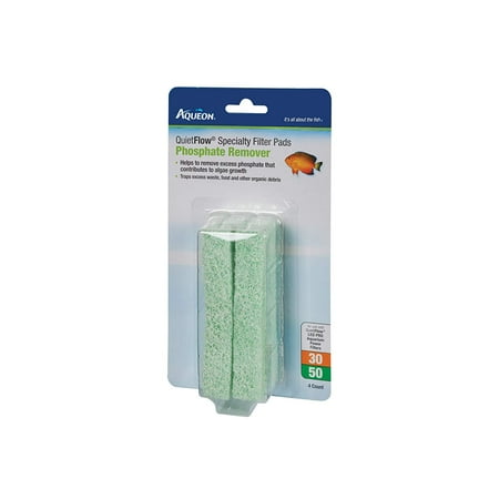 Phosphate Filter Pad - Quiet Flow 30/50 Phosphate Reducing Specialty Filter Pad, Help to remove excess phosphate that contributes to algae growth By Aqueon