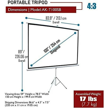 projector diagonal 8k tripod screens ultra 4k indoor inch ready screen 3d outdoor akia portable