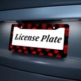 thumbnail image 5 of Red Skull License Plate Prame Aluminum Rust-Proof Auto Parts License Plate Decorative Screws Fit Standard 2 Holes 1 U.S. License Plate, 12.2x 6.3 Inch, 5 of 7
