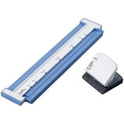 carl neo gauge 26-hole or 30-hole punch - blue [office product]