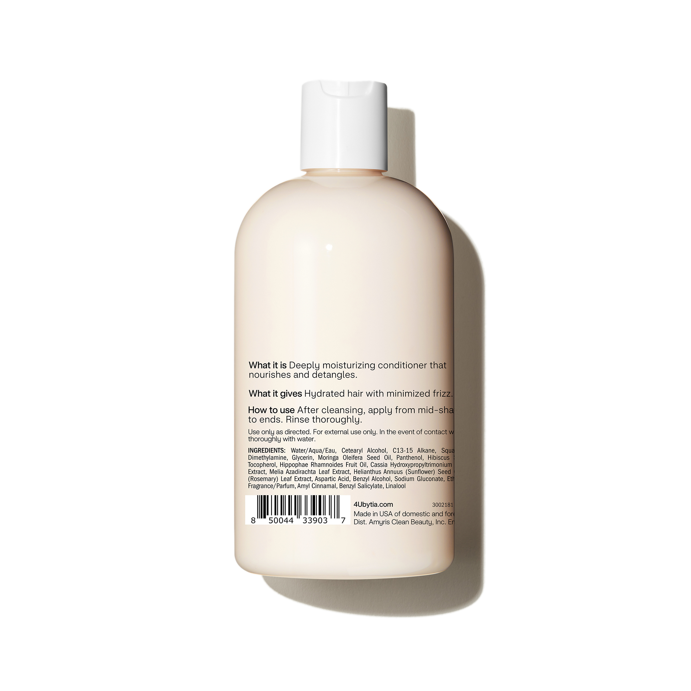 4U by Tia Moisturizing Conditioner with Hibiscus and Hemi15, 12 fl oz - image 3 of 10