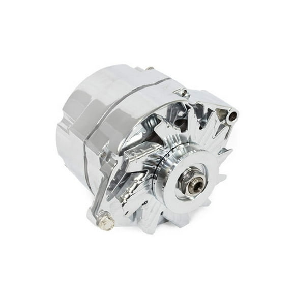 10SI Style 110 Amp Alternator for GM - Chrome