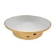 thumbnail image 5 of Expositor eléctrico de 360 ​​grados con plataforma giratoria automática y antideslizante para joyas Espejo inferior dorado, 5 of 9
