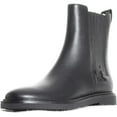 thumbnail image 2 of Tory Burch Women's T Gore Chelsea Boots, Perfect Black Leather Short Flat, 2 of 3