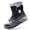 Black, variant on BERANMEY Womens Waterproof Snow Boots Mid-Calf Fleece Lined Winter Boots for Women with Anti-Slip Sole Lightweight & Warm Outdoor Shoes
