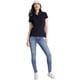 thumbnail image 2 of Polo Tommy Hilfiger para mujer, azul marino, corte ajustado, talla L, 2 of 6
