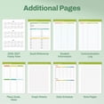 thumbnail image 2 of SUNEE Teacher Planner 2026-2027 Academic Year, 7 Periods Lesson Plan Book Jul 2026 - Jun 2027, 8.5"x11"Daily Weekly Monthly Organizers Horizontal Layout with Calendars, Bookmark, Tabs, Palm Leaf, 2 of 7