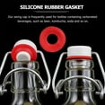 thumbnail image 3 of 10 Pcs Sealing Cap Washers Beer Bottle Caps Gasket Professional Red Plastic, 3 of 6