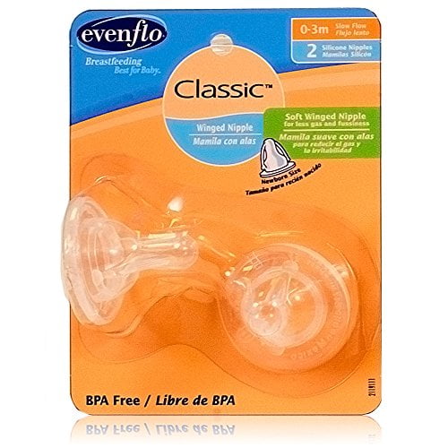 Enfamil Standard Flow Soft Disposable Single-Hole Tip Newborn Nipples #4288-16 