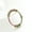 Rainbow Color, variant on Rotating Beads Ring, Meditation Decompression Ring, Polished Stainless Steel Ring, Unisex