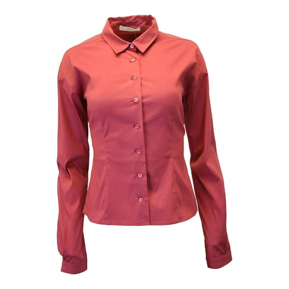 Pre-Owned Prada Button Down Shirt in Red Cotton