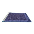 thumbnail image 2 of Ahgly Company Machine Washable Indoor Rectangle Persian Blue Traditional Area Rugs, 3' x 5', 2 of 4