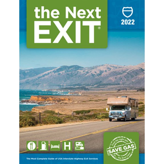 Pre-Owned The Next Exit 2022: The Mostcomplete Interstate Highway Guide Ever Printed (Paperback) by Mark Watson